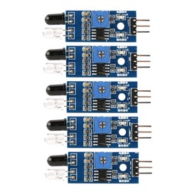 5PCS IR Infrared Obstacle Avoidance Sensor Module,Adjustable and Easy to Use for Robot and Smart Car, Obstacle Detecting and Arduino