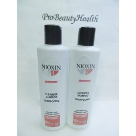 NIOXIN # 4 CLEANSER Shampoo 10.1 oz 2 bottles Scuffed!
