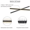 Youmile 20pcs Round Male and Female Pin Headers 2.54mm 0.1"