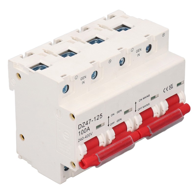 Circuit Breaker Interlock Dual Power Changeover Switch 100A AC 240‑400V