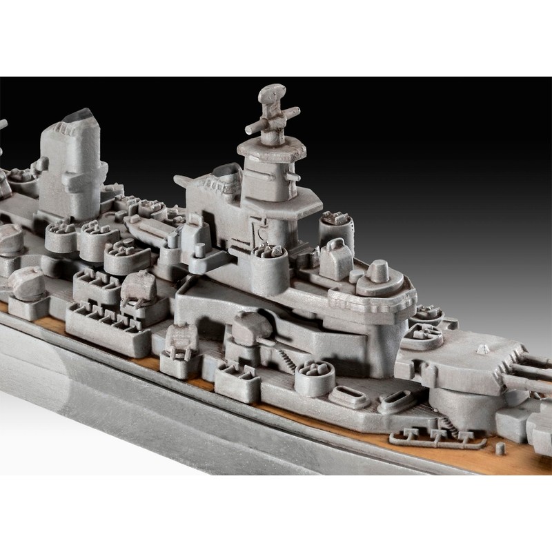 Revell 75183 Starter Kit Battleship USS New Jersey Maßstab 1:1200