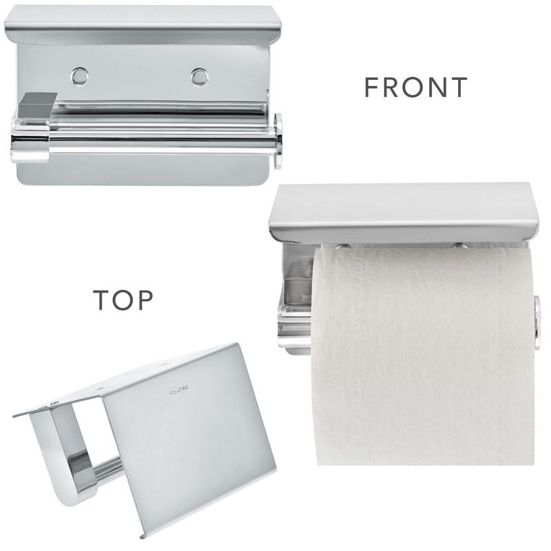 Toilet Roll Holder (UK Company) Wall Mounted With Screws Bathroom
