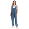 Free People Women's High Roller Jumpsuit, Sapphire Blue