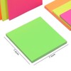 ideen.kollektiv IonNotes Electrostatic Sticky Notes - 1048 Sheets in 4