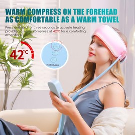 TEMPTIPS Head Massager Scalp, Electric Scalp Massager for Relaxation