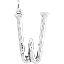 UNO de 50 Lady una W Charm One Size Metal No Gemstone, Metal, No Gemstone