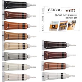 SEISSO Wood Filler - 7PCS Dark Wood Restore Set Filler 5PCS Light Oak Wood Furniture Original Wood Repair Kit