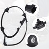 A ABSOPRO ABS Sensor Front Left Right Suitable for Opel