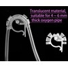 Okueejur 6PCS Oxygen Hose Tubing Holders – Prevent Kinks &