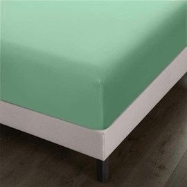 Rover Bedding Aqua Queen Sheets Set Pure 100% Egyptian Cotton Bedsheets 800 Thread Count 4 PC Sheet Set & Pillowcases - 24" Deep Pocket Fitted + 1 Flat Sheet + 2 Pillowcases Comfortable Bed Sheet Set