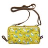 11 Cats Jacquard Wallet Shoulder Surprised Yellow