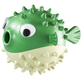 Dog Balls with Bell Sound, Interactive Dog Toys,Treat Dispensing Dog Toys, cat Toys Balls，Rubber Elastic Ball Toys for Small Medium Large Dogs Cat (Green)