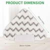 Sgizoku Triangle Steam Mop Replacement Pads for Shark Lift-Away Pro