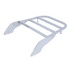 TCT-MT Chrome Backrest Sissy Bar Luggage Rack Fits for Magna