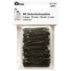 Yline Pack of 80 Mini Safety Pins, 28 mm, Small,