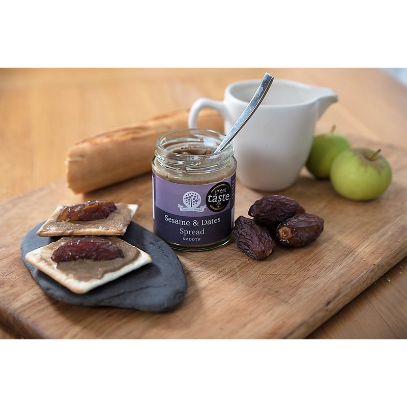 Nutural World - Sesame and Dates spread 6 Oz (170g)