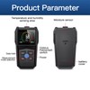 Pinless Moisture Meter LCD Digital Display 4 in 1 Dampness