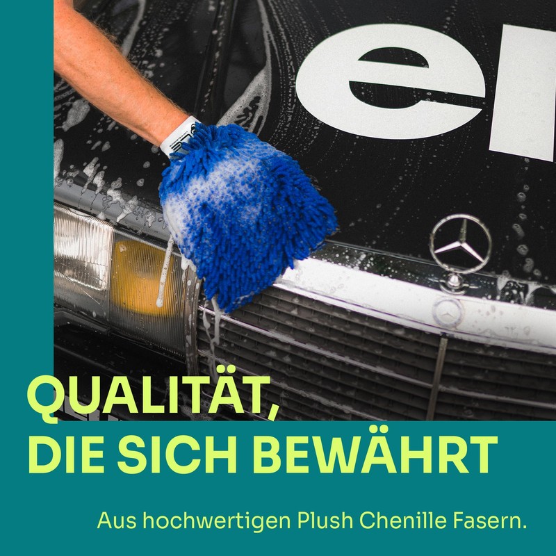 Waschhandschuh Auto Chubby 2.0 - aus weicher Mikrofaser - Saugfähiges