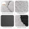 Dog Bed, Cat Calming Bed, Faux Fur Pillow Pet Donut