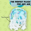WISHPETS Plush 7" ConfettiSoft Jellyfish (Blue)