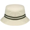 Kangol Men's Stripe Lahinch Fishing Hat, beige