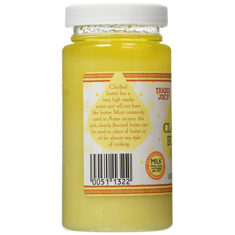 Trader Joe's Clarified Butter (Ghee) (2 - 8 oz Jars)