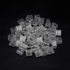 HiCHN RJ45 Plug Protector Dust Covers 50 Pcs Transparent Click
