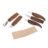 Walnut Wood Carving Knife Non Slip Comfortable Wood Carving Whittling