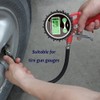 Uharbour Digital Air Pressure Gauge with 1/4'' NPT Bottom Connector