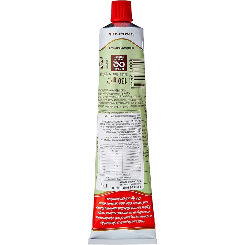 Mutti Tomato Paste 4.6 oz (130 g) with ChattyShop Original