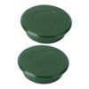 SUPVOX 2pcs Green Hole Cup Cover for Golf Training Durable
