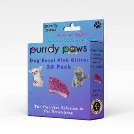 Purrdy Paws Soft Nail Caps for Dog Claws Royal Pink