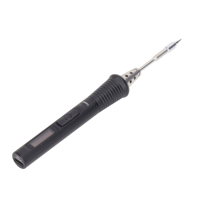 Electric Soldering Iron Aluminum Alloy Intelligent MCU Portable USB Powered