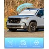 Sun Shade for Pilot Windshield Sunshades Cover for 2016-2023 2024