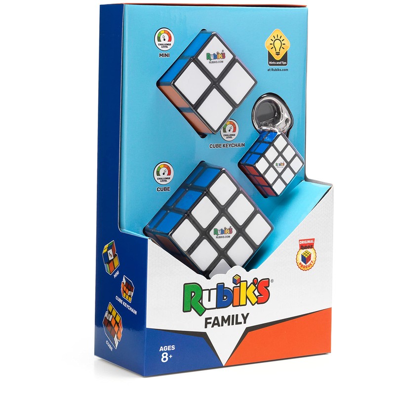 Rubiks 6064015 Rubik's Family Pack Toy, Multi