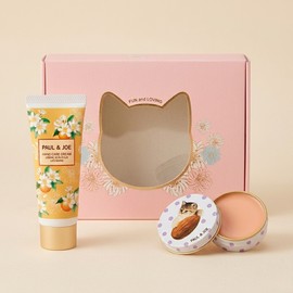 Paul & Joe [Paul & Joe] [Plan] Hand care cream & lip treatment balm set / [폴앤조] [기획] 핸드 케어 크림 & 립 트리트먼트 밤 세트