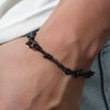 Punk Thorns Bracelet for Men Women Metal Chain Gothic Necklace