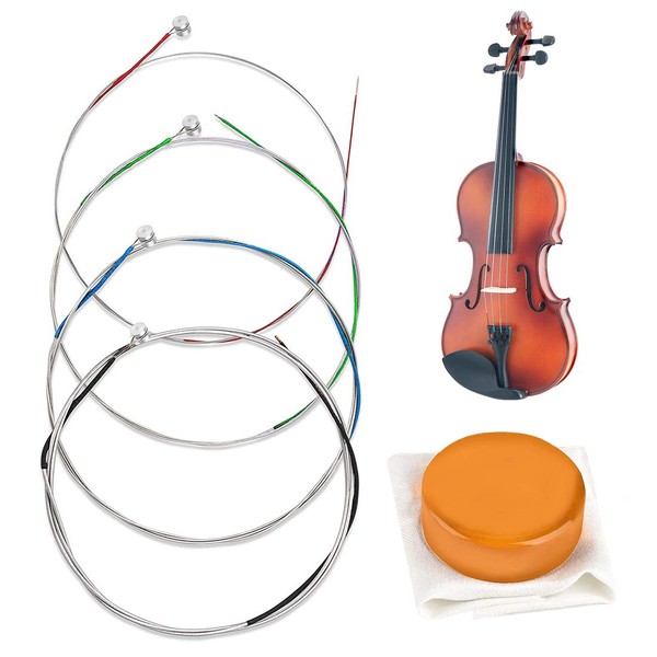 HONGECB Full Set of Violin Strings, 1/2, 1/4 and 1/8