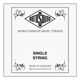 Rotosound Strings for Electric Bass Stainless Single String Swing 66 .175 Inches w/4.44 mm Wound SBL175