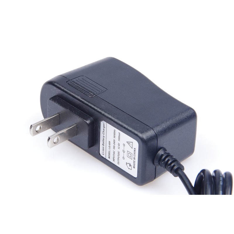 KNACRO Universal 12.6V 1A Power Supply Adapter 100V-240V AC to