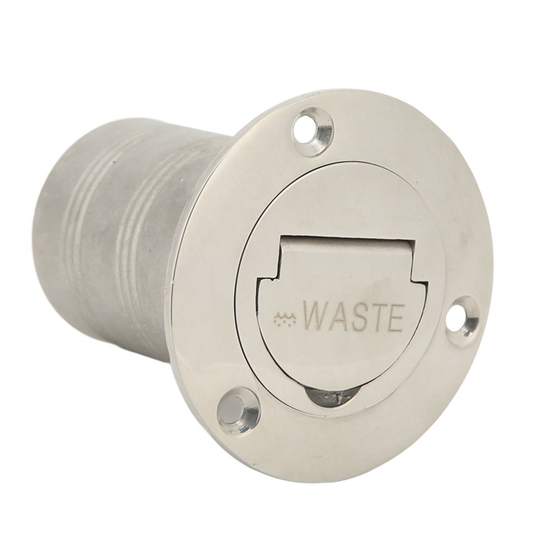 Boat Filler Right Angle Clamshell 316 Stainless Steel Hardware for