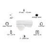 Huber Motion 6 360° Motion Detector, Highly Sensitive with 3