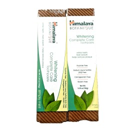 Himalaya Botanique Whitening Complete Care Toothpaste, 5.29 Ounce (Pack of 2)
