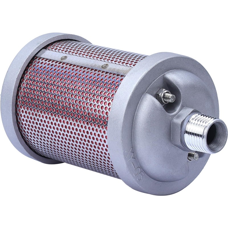 XY-05 Air Compressor Muffler 1/2" NPT Air Exhaust Muffler Silencer