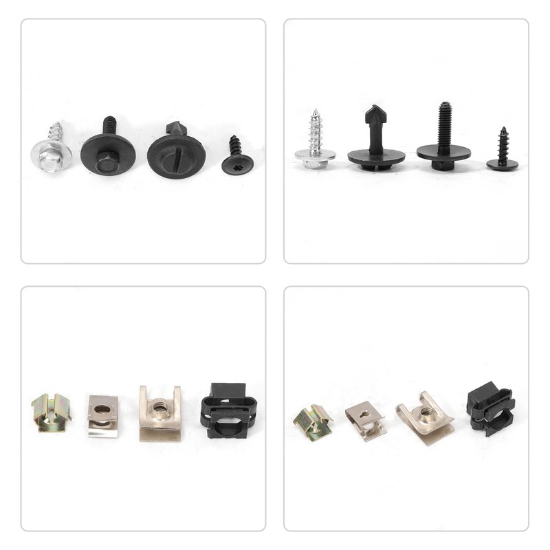 GNXfixt Engine Cover Screws Retaining Clips Clamp for A6 4F
