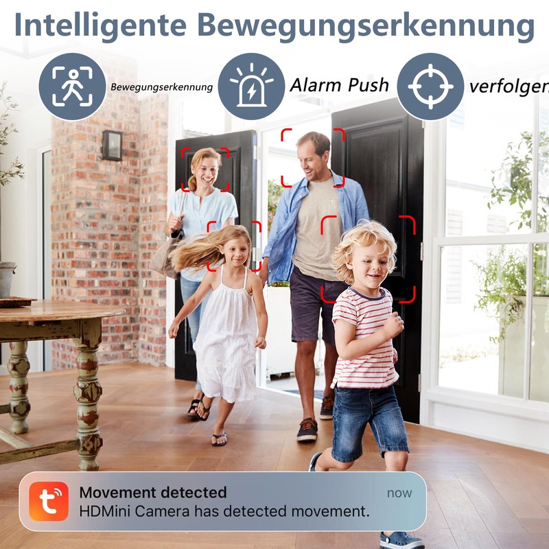 Nisanuki Mini Camera WiFi, 5G WiFi Small Camera Portable, 1080P