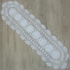 kilofly Handmade Crochet Lace Rectangular Table Runner 11 x 79