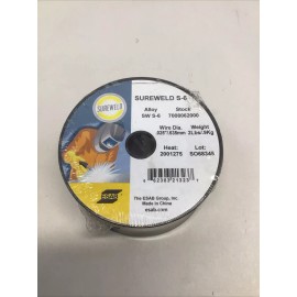 ESAB Sureweld S-6 MIG Welding Wire 2Lb Spool 0.023in Model No 7008062000