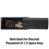 Master Lock Magnetic Key Holder, 1 Pack, Black