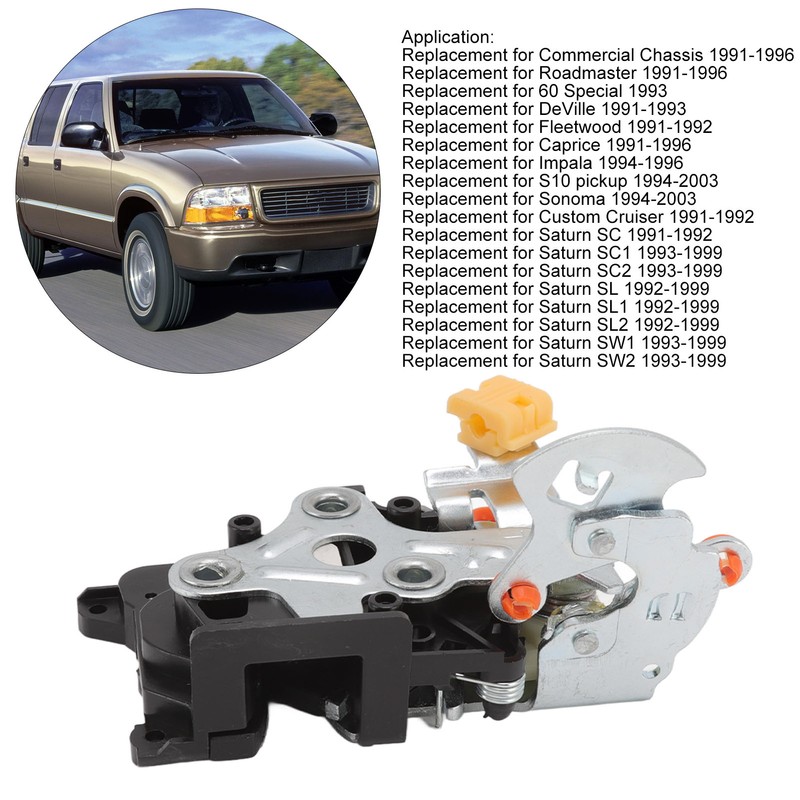 Door Latch Lock Actuator Front Left Driver Side 15111447 Sensitive